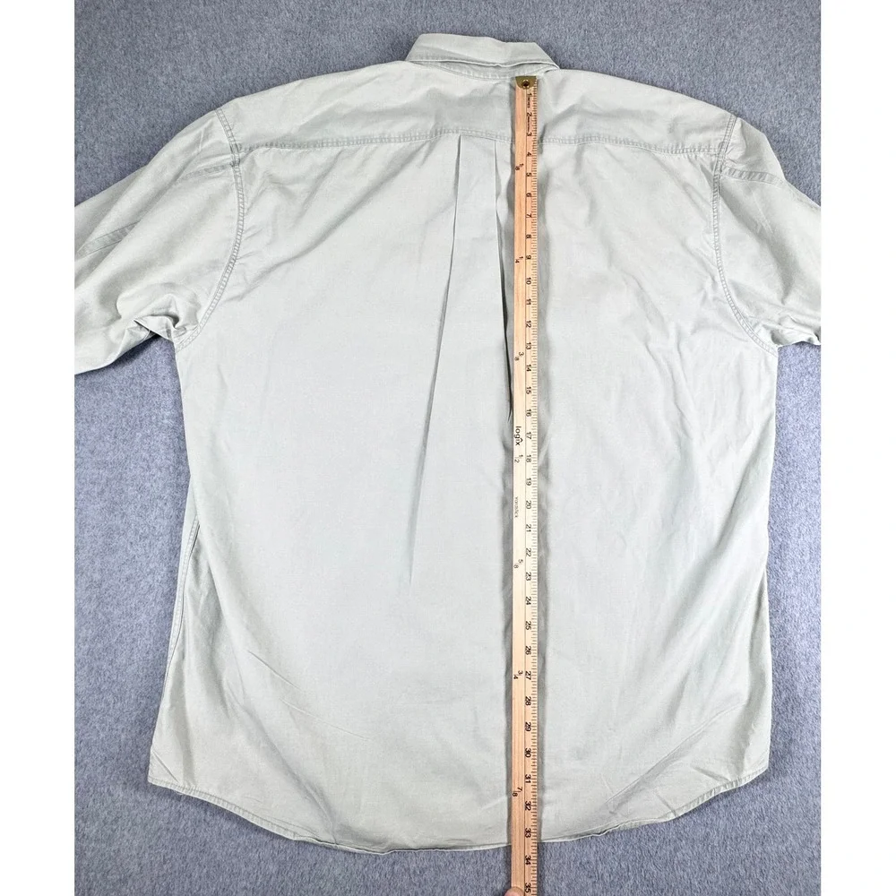 Vintage Banana Republic Button Down Shirt XL Sage Green‎ Long Sleeve Classic